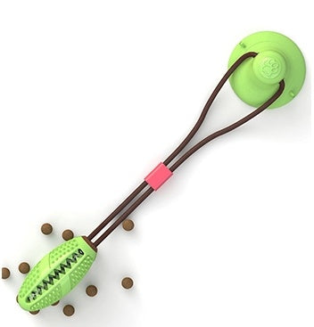 Heavy-Duty Suction Cup Dog Toy | Tug, Chew, and Teaser for Pets