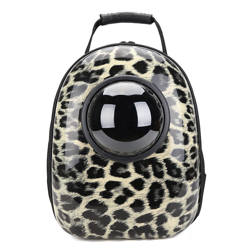 Breathable Pet Backpack | Space Capsule Design for Outdoor Travel