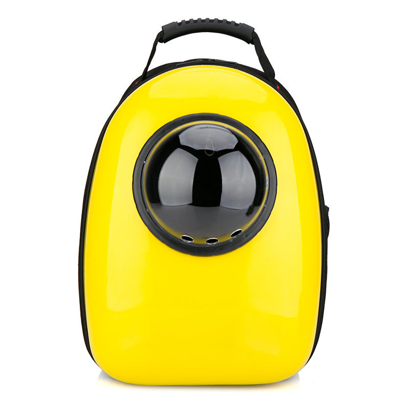 Breathable Pet Backpack | Space Capsule Design for Outdoor Travel