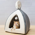 Winter Warm Pet Waterloo Bed | Cozy Washable Dog House & Cat Nest