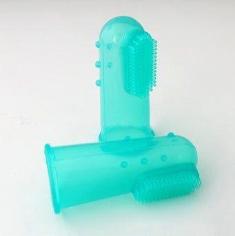 Gentle Pet Oral Care: Super Soft Finger Toothbrush for Dogs and Cats