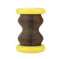 Magic Organ Corrugated Paper Cat Scratcher Wheel | Powder Included Claw Toy