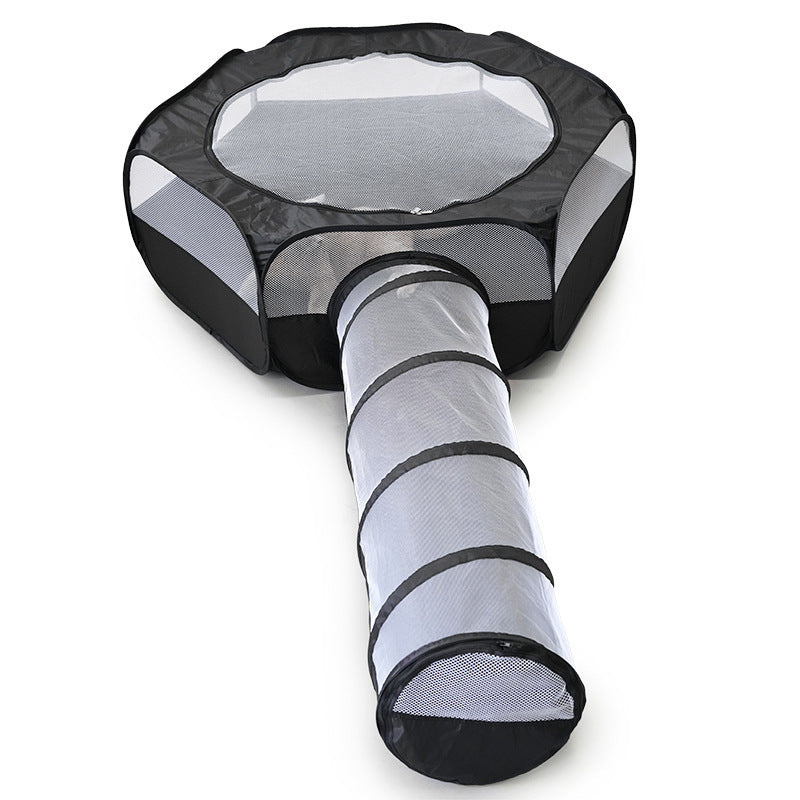 Multifunctional Cat Tunnel: Comfortable Touch, Foldable & Hair-Free Pet Toy