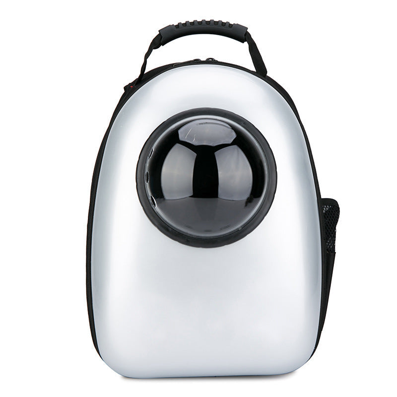 Breathable Pet Backpack | Space Capsule Design for Outdoor Travel