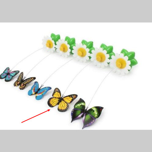 Electric Automatic Rotating Flower Cat Toy | Interactive Pet Teaser
