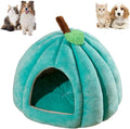 Halloween Themed Cat Supplies: Cute Pumpkin Shape Cat Tent Bed