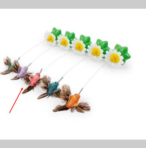 Electric Automatic Rotating Flower Cat Toy | Interactive Pet Teaser