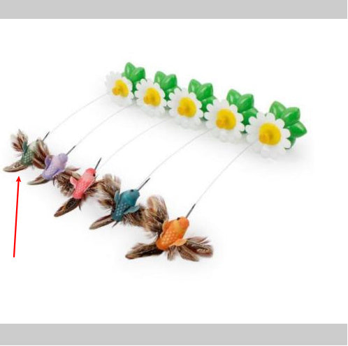Electric Automatic Rotating Flower Cat Toy | Interactive Pet Teaser